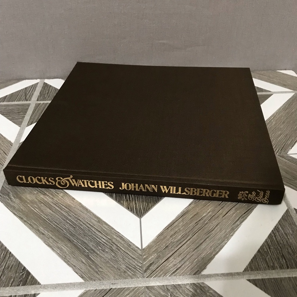 SOLD-Clocks & Watches by Johann Willsberger Decorative Accent Book - Picture 11 of 11
